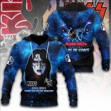 Ace Frehley 1951-2025 Thank You For The Memories Hoodie Size XS-6XL