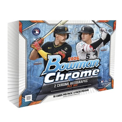 2026 MLB Bowman Chrome - Hobby Box Pack - 1 Pack 10 Cards
