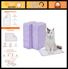 100 Cat Pee Pads - Universal Fit for Litter Box, Odor Control, Unscented, 100 Co