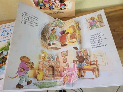 The Wind in the Willows Pop Up Books 1988 Treasury Collection Childrens ...