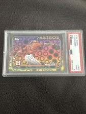 2024 Topps Baseball Josh Hader #433 Sun SSP /10 PSA 9 Astros