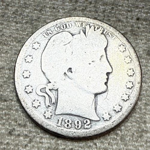 1892 O Barber Quarter