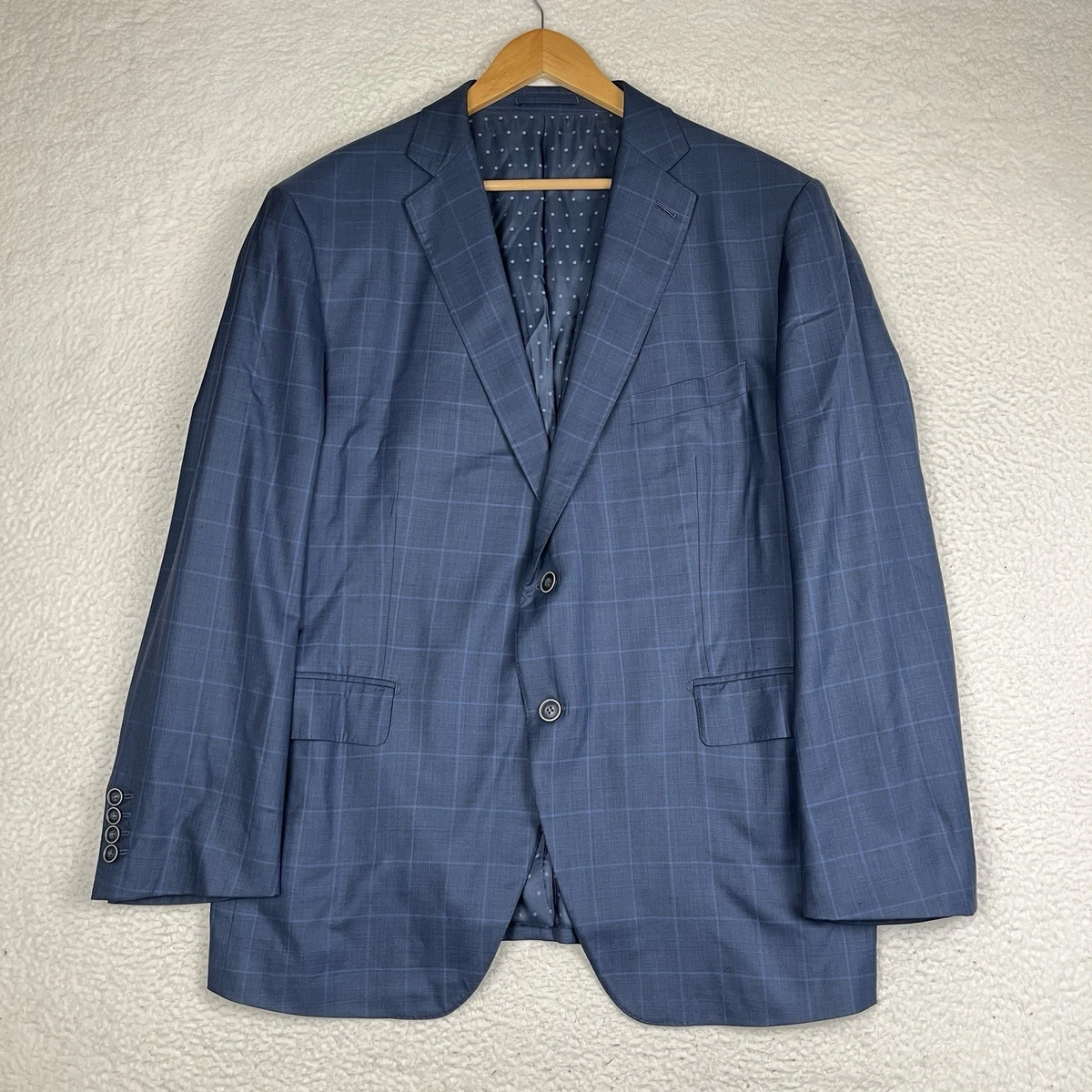 HOLLAND & SHERRY ブルーグレー ビジネスジャケット Holland & Sherry Suits & Blazers for Men for sale - eBay