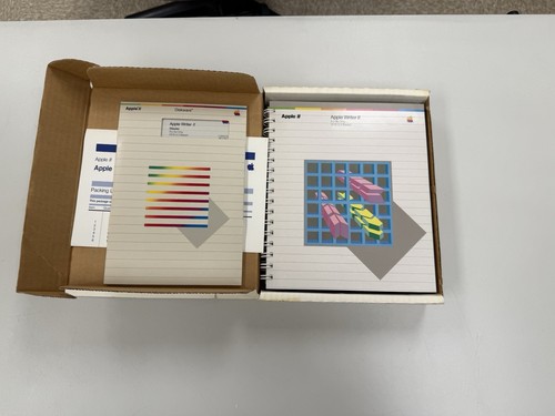 Complete Apple Writer II 5.25" Floppy Disk For IIe Only DOS 3.3 Based - Photo 3/4