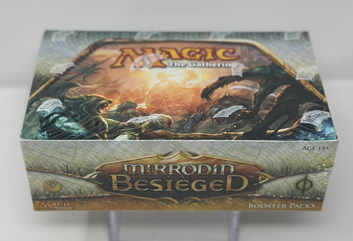 magic mirrodin besieged booster box Draft Display The set introduces new mechanics including battle cry and living weapon MTG / Mirrodin Besieged