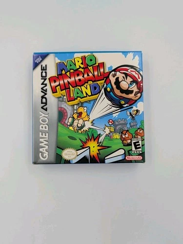Mario Pinball Land (Nintendo Game Boy Advance, 2004) CIB