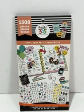 Happy Planner Tiny Sticker Book 1508 Pieces MAMBI stickers classic Read Desc**