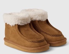 NWT Baby Gap Toddler Boys Cozy Moc Boots Tan shoes u pick size 39.95