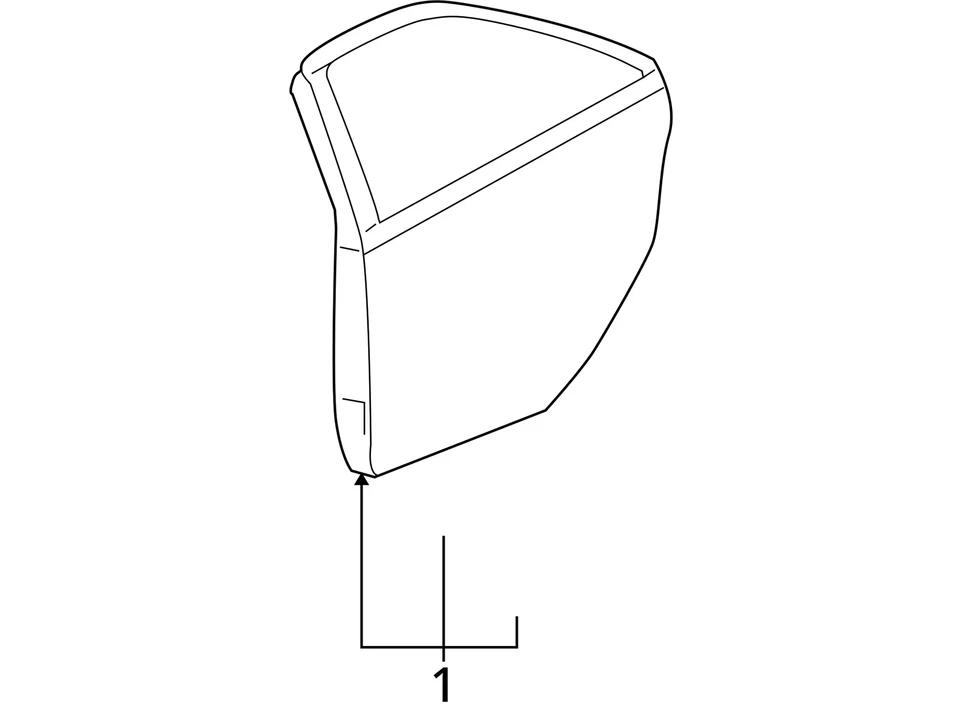 SE ADAPTA A PONTIAC G6 2005-2010 PUERTA ASM RR SI 25847898 - NUEVO OEM 25847898 Foto 3 de 3