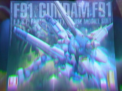Bandai MG 1/100 F91 Gundam F91 E.F.S.F. Prototype Attack Use Mobile Suit Ver.2.0