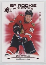 2021-22 SP Retail SP Rookie Authentics Red 93/199 Mike Hardman #138 16v1