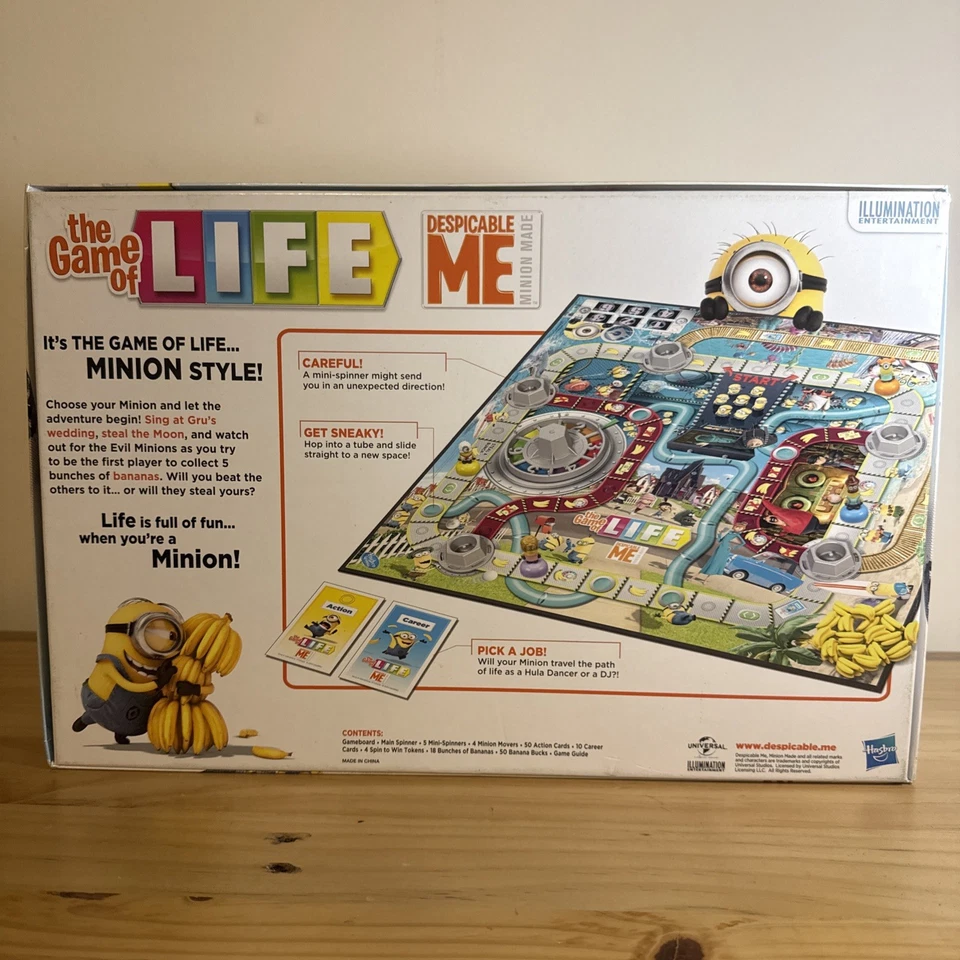 The Game of Life Despicable Me Version Minions Made Edition Complete. - Image 2 of 4