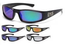 Locs Wrap Around Sunglasses LOC91213-MBRV  NEW  FREE Shipping 