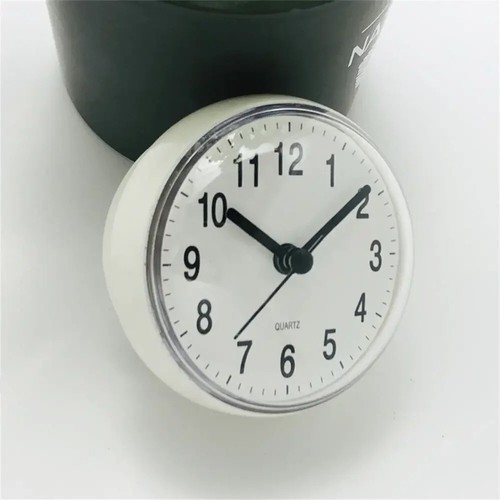 Mini Waterproof Wall Clock โฐ Anti-Fog Shower, Kitchen Bathroom Decor ๐ 7cm New! - Picture 17 of 29