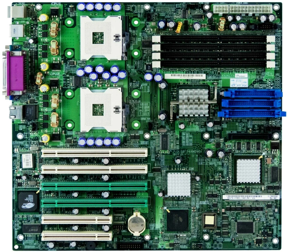 Dell 01X822 2x Socket 604 4x DDR Motherboard For PowerEdge 1600SC - Image 2 of 2