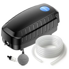 SunSun CAP-10 Aeratore acquario 4 W Ossigenatore laghetti 3 m³ 5 l/min 4 uscite