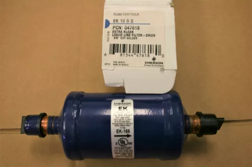 Emerson EK-165S Filter Drier 5/8" ODF Solder PCN 047618 - New