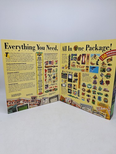 NEW Sealed Big Box Set The Print Shop Deluxe ENSEMBLE Windows CD-Rom - Picture 7 of 11