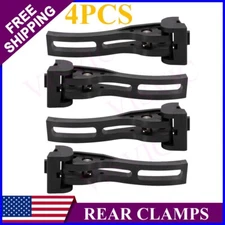 4x Universal Replacement Parts for Hard Tri-Fold Tonneau Cover Rear Clamp New
