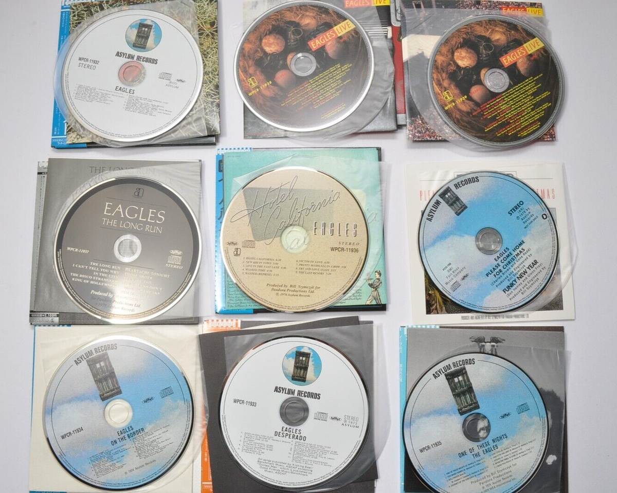 EAGLES Paper Sleeve Collection CD Warner Music Japan 9CD