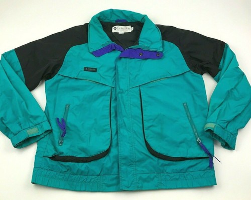 Columbia Jacket Size Large L Green Coat 