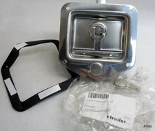 Etrailer T-Handle Locking Stainless Steel Flush Door Latch