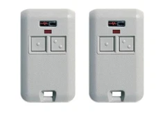 HEDDOLF  M220 Comp Gate/Garage 2-Button Remote Multicode 300MHz 10 Switch 2-PACK