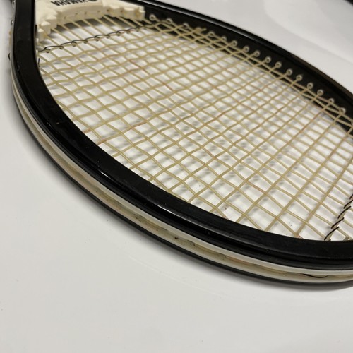 Racchetta da tennis vintage Yamaha YFG 30 fibra di vetro 4 1/2 n. 4 Made In Japan - Foto 8 di 11