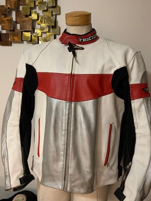 teknic leather motorcycle jacket