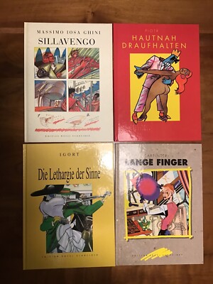 Comicpaket (4) Die Lethargie der Sinne,Lange Finger,Sillavengo,Hautnah Draufhalt