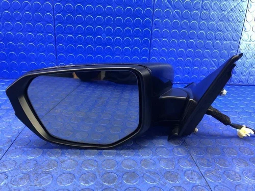 2017-2021 HONDA CIVIC OEM FRONT LEFT DOOR SIDE MIRROR BLACK (BK) *PEELING*