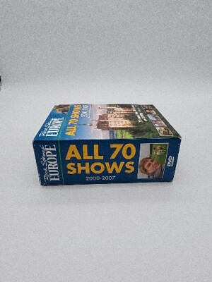 Rick Steves' Europe 2000-2007 All 70 Shows 12-disc DVD Set NTSC 4