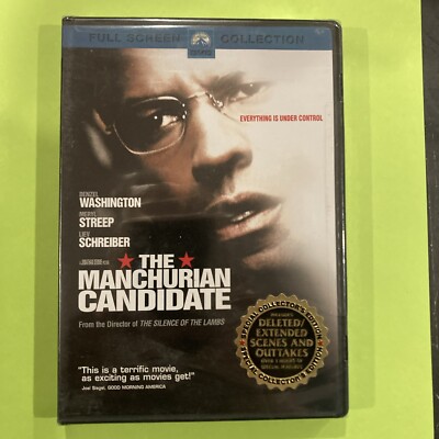 THE MANCHURIAN CANDIDATE - DVD full screen collection sealed new