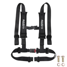 2PCS  Universal 4 Point 2inch Bolt Down Belt Harness Sport Racing US