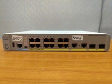 Conmutador Cisco Catalyst 3560-CX 12 puertos WS-C3560CX-12PC-S