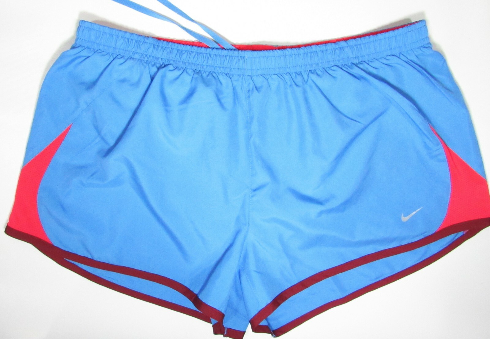 ЖЕНСКИЕ СИНИЕ/РОЗОВЫЕ ШОРТЫ ДЛЯ БЕГА NIKE DRI-FIT 5K, размер L, #573728-462