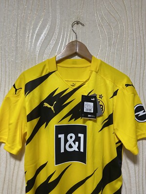 BORUSSIA DORTMUND 2020 2021 HOME FOOTBALL SHIRT SOCCER JERSEY