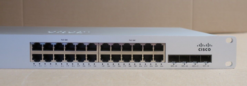 Cisco Meraki MS225-24P-HW 24x 1GE PoE+ 4x SFP+ Cloud Managed L2 Switch UNBEANSPRUCHT - Bild 2 von 6