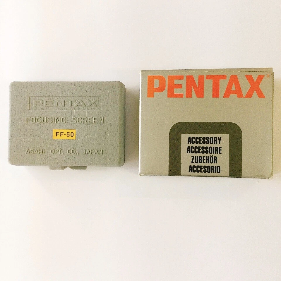 PENTAX Focusing Screen FF-50 Standard Mat Type for Z-1/PZ-1 English manual - Image 2 of 4