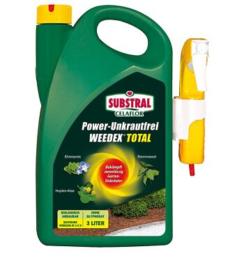 Celaflor Weedex Power Unkrautfrei Total - zur starken Bekämpfung von Unkraut, 3l