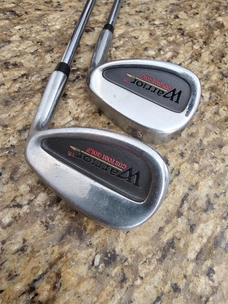 RH Warrior Custom Golf 56° Sand Wedge & 52° Gap Wedge w