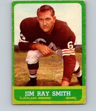 1963 TOPPS FOOTBALL #18 JIM RAY SMITH SP                 LOW GRADE QA