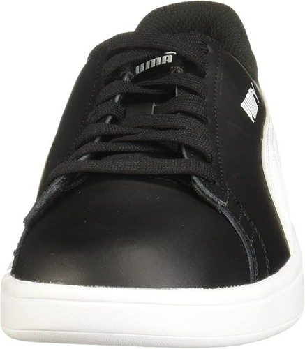 Puma Shoes Men Sport Black White Soft Comfort Casual Classic Smash V2L 36521504 - Picture 7 of 7