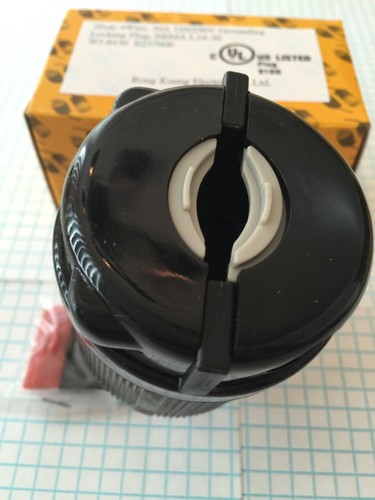 NEMA L14-30, 3 POLE, 4 WIRE, 30A 125/250V Grounding Locking PLUG, UL listed - Picture 3 of 5