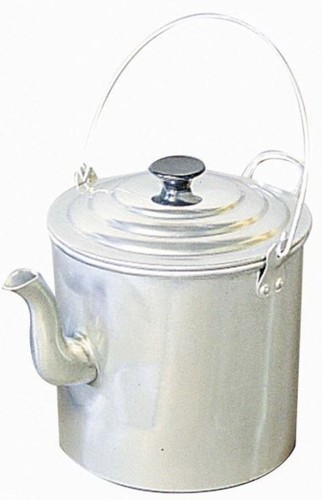 Outback Stainless Steel Teapot Billy Camping Kettle 4 pint or 6 pint - 第 3/5 張圖片