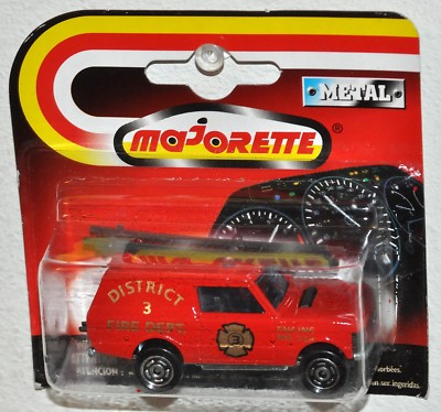 Majorette Series 200 #246 Range Rover District 3 Fire Dept. MOC VHTF red | eBay