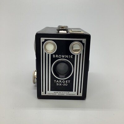 Kodak Brownie Target Six-20 Art Deco Box Camera - PARTS/NOT