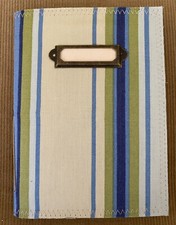 Handmade Upholstery Fabric Junk Journal/Unique/Craft/Journal/Scrapbook