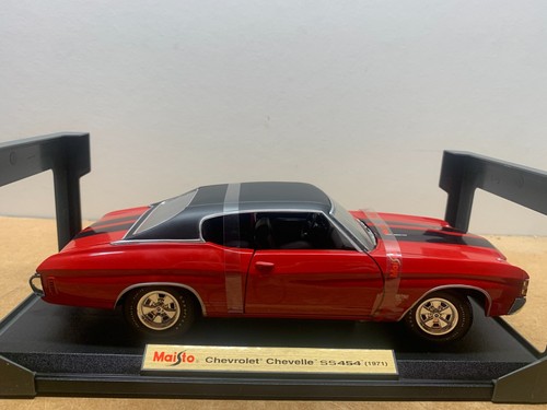 MAISTO CHEVROLET CHEVELLE SS454 1971 1/18 EN BOITE B1 - Imagen 2 de 5