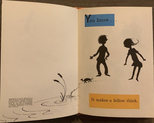 RARE VERY GOOD Vintage Shape Of Me And Other Stuff Dr. Seuss Bright & Early Book - Picture 7 of 8